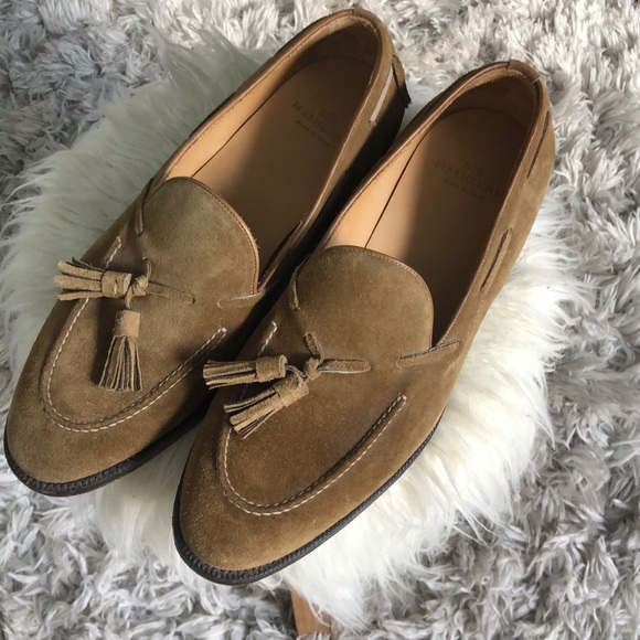 Sid Mashburn Italian Suede Dress Shoes 